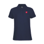 Poloshirt - Dame Marine