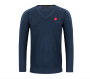 Merino Genser V-hals - Herre Marine