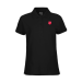 Poloshirt Dame Svart