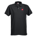 Premium Polo Stretch - Herre Svart