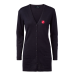 Lang Cardigan Ull - Dame Marine