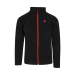 Mikrofleece jakke Svart