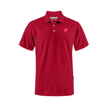 Poloshirt Stretch Herre Rød