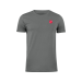 T-shirt Stretch - Herre Grå