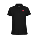 Poloshirt - Dame Svart