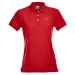 Premium Polo Stretch - Dame Rød