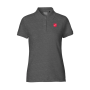 Poloshirt Dame Grå