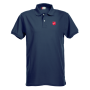Premium Polo Stretch - Herre Marine