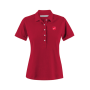 Poloshirt Stretch Dame Rød